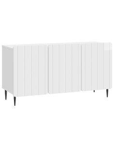 Mobile TV Bianco Lucido 99 x 34,5 x 52 cm Legno ingegnerizzato