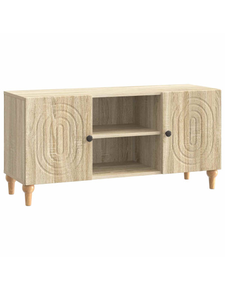 Mobile TV Rovere Sonoma 102 x 34,5 x 50 cm Legno ingegnerizzato