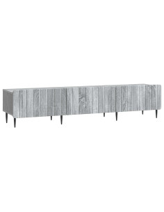 Mobile TV Grigio Sonoma 147 x 34,5 x 32 cm Legno ingegnerizzato