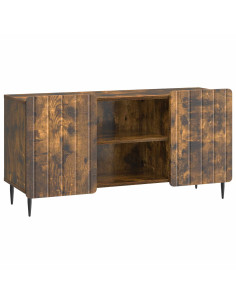 Mobile TV Rovere Fumo 102 x 34,5 x 52 cm Legno ingegnerizzato