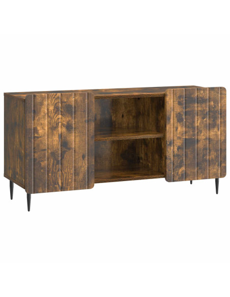 Mobile TV Rovere Fumo 102 x 34,5 x 52 cm Legno ingegnerizzato