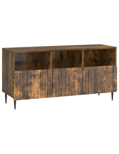 Mobile TV Rovere Fumo 102 x 34,5 x 50 cm Legno ingegnerizzato