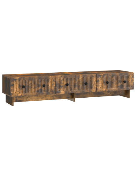 Mobile TV Rovere Fumo 147 x 34,5 x 30 cm Legno ingegnerizzato