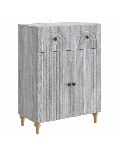 Credenza Grigio Sonoma 66 x 34,5 x 90 cm Legno ingegnerizzato