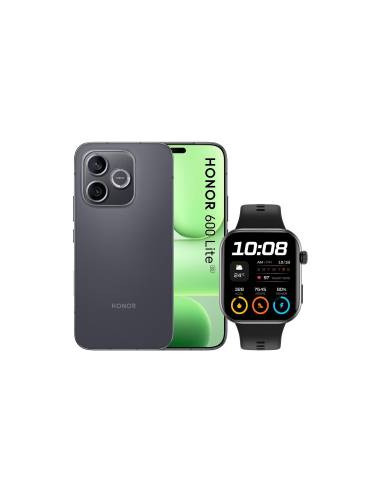 Honor 600 Lite 8+256GB 6.6"5G Velvet Black DS + Watch 2i ITA