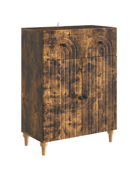 Credenza Rovere Fumo 66 x 34,5 x 90 cm Legno ingegnerizzato