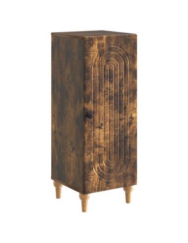 Credenza Rovere Fumo 33 x 34,5 x 90 cm Legno ingegnerizzato
