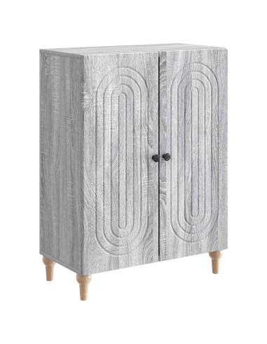 Credenza Grigio Sonoma 66 x 34,5 x 90 cm Legno ingegnerizzato