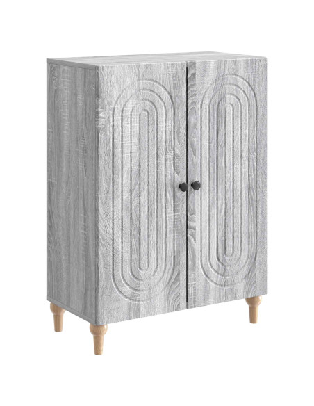 Credenza Grigio Sonoma 66 x 34,5 x 90 cm Legno ingegnerizzato