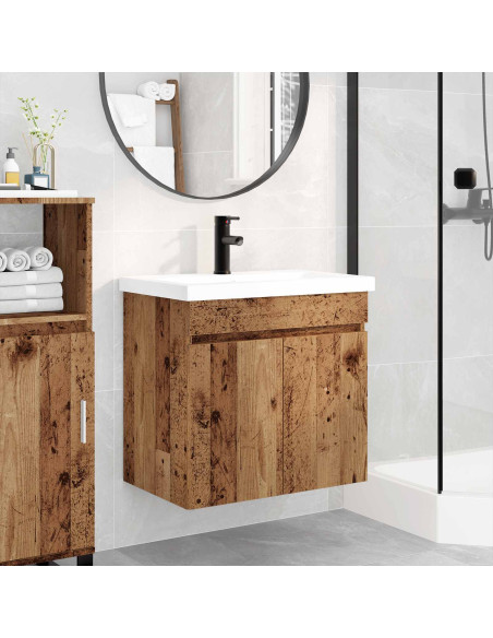 Mobile bagno con lavabo con porta Legno vecchio 61 x 39 x 58 cm