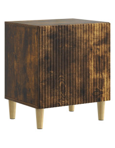 Armadio da Notte Rovere Fumo 43 x 34,5 x 50 cm
