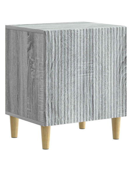 Armadio da Notte Grigio Sonoma 43 x 34,5 x 50 cm