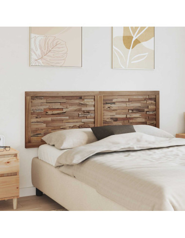 Testiera Naturale 160 cm Legno di teak solido