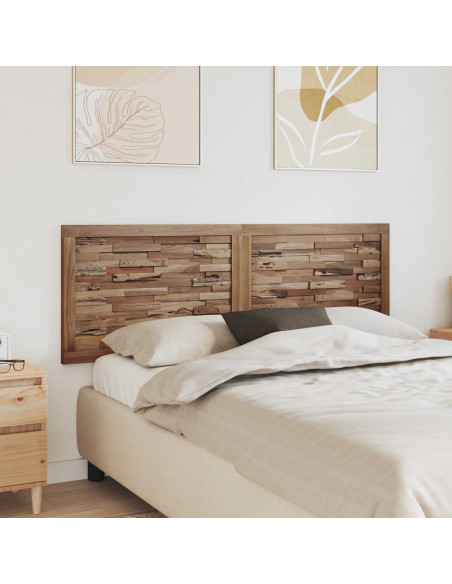 Testiera Naturale 160 cm Legno di teak solido