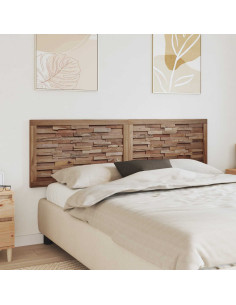 Testiera Naturale 180 cm Legno di teak solido