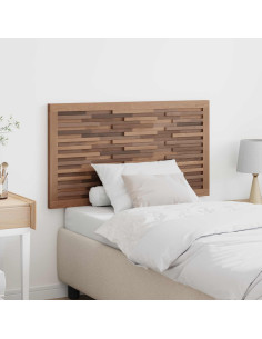 Testiera Naturale 100 cm Legno di teak solido