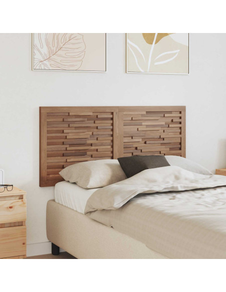 Testiera Naturale 120 cm Legno di teak solido