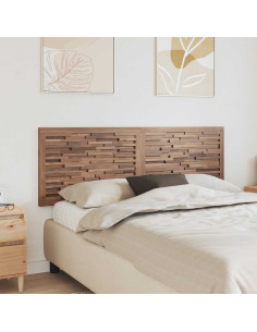 Testiera Naturale 160 cm Legno di teak solido