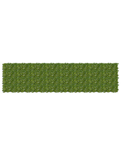 Schermo per balcone con foglie Verde e Giallo 400 x 100 cm