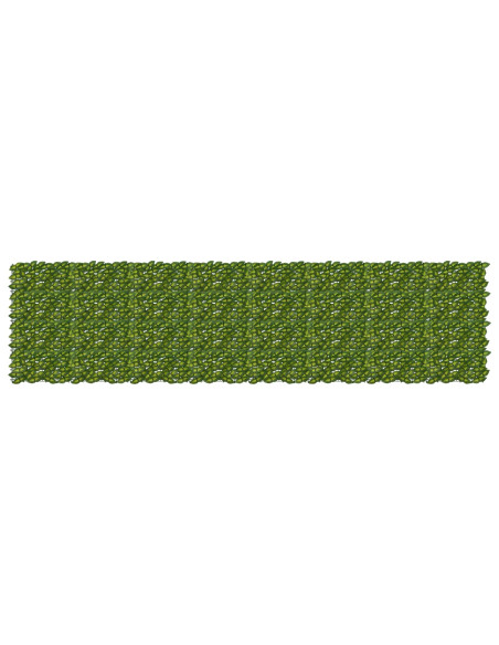 Schermo per balcone con foglie Verde e Giallo 400 x 100 cm