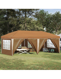 Tenda per feste a pop-up 575 x 288 x 245 cm Beige
