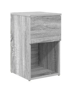 Armadietto per letto Grigio Sonoma 29 x 31,5 x 49 cm