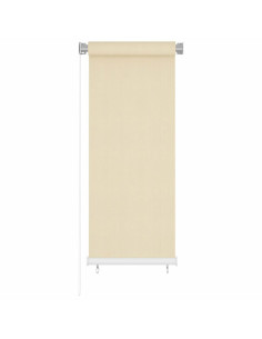 Tenda a Rullo per Esterni Crema 60x140 cm in HDPE