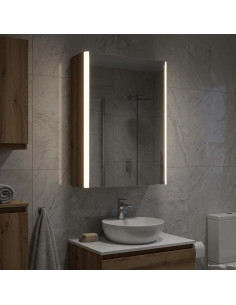 Mobiletto per specchio da bagno Rovere Artigianale