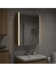 Mobiletto per specchio da bagno Rovere Sonoma