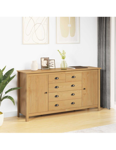 Credenza con cassetto HILL Marrone miele 154 x 40 x 80 cm