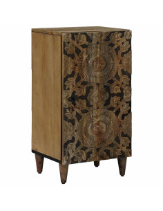 Credenza Marrone 40 x 33,5 x 75 cm Legno di mango massello