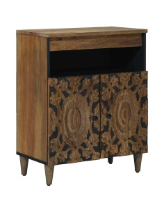 Credenza Marrone 60 x 33,5 x 75 cm Legno di mango massello