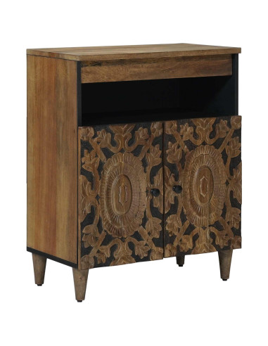 Credenza Marrone 60 x 33,5 x 75 cm Legno di mango massello