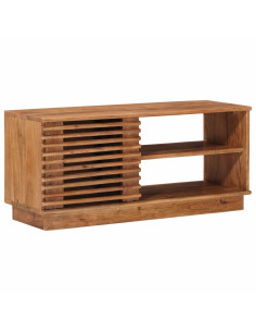 Mobile TV con archiviazione con porta Naturale 90 x 30 x 40 cm