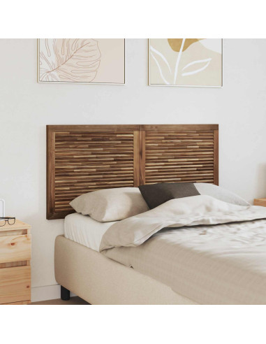 Testiera Naturale 120 cm Legno di teak solido