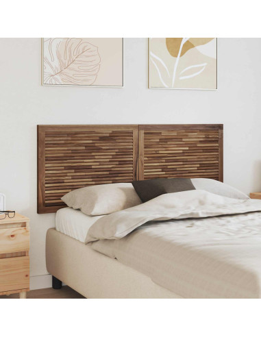 Testiera Naturale 140 cm Legno di teak solido