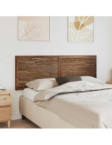 Testiera Naturale 160 cm Legno di teak solido