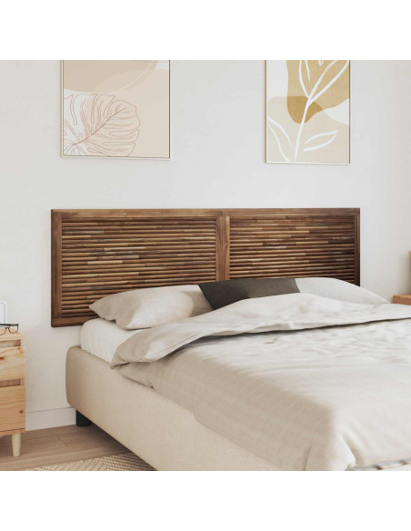 Testiera Naturale 180 cm Legno di teak solido