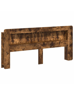 Testata del letto Quercia Affumicata 215 x 18,5 x 100 cm