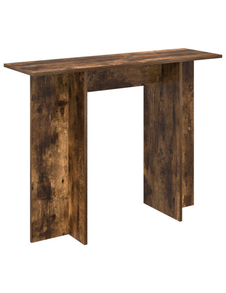 Tavolo consolle Quercia Affumicata 100 x 30 x 75 cm
