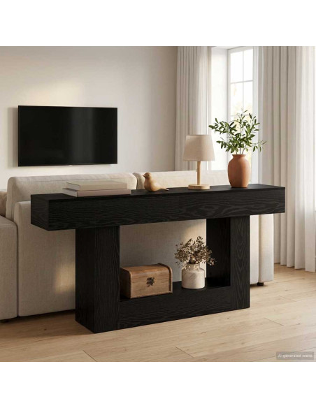 Rovere Nero 160 x 30 x 74 cm