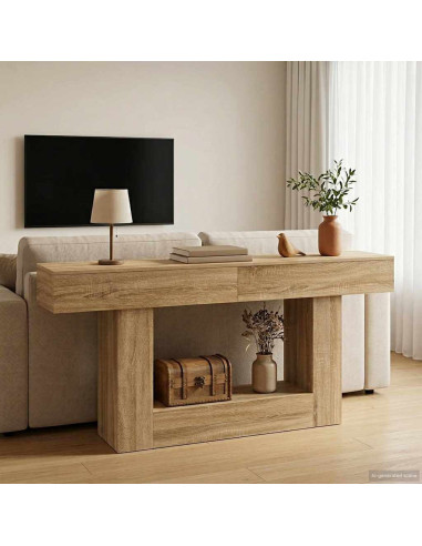 Rovere Sonoma 160 x 30 x 74 cm