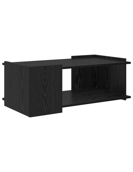 Tavolino da salotto Rovere Nero 90 x 50 x 33 cm