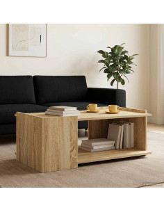 Tavolino da salotto Rovere Sonoma 90 x 50 x 33 cm