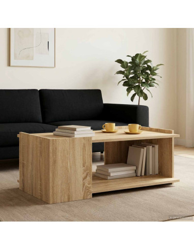 Tavolino da salotto Rovere Sonoma 90 x 50 x 33 cm