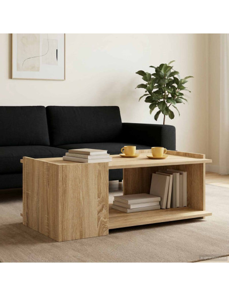 Tavolino da salotto Rovere Sonoma 90 x 50 x 33 cm