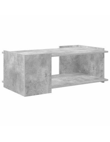 Tavolino da salotto Grigio Cemento 90 x 50 x 33 cm