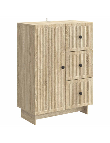 Credenza Rovere Sonoma 66 x 34,5 x 90 cm Legno ingegnerizzato