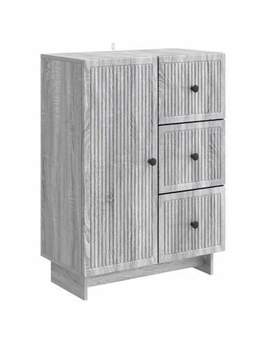 Credenza Grigio Sonoma 66 x 34,5 x 90 cm Legno ingegnerizzato