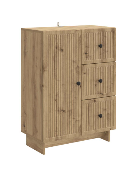 Credenza con cassetto Rovere Artigianale 66 x 34,5 x 90 cm